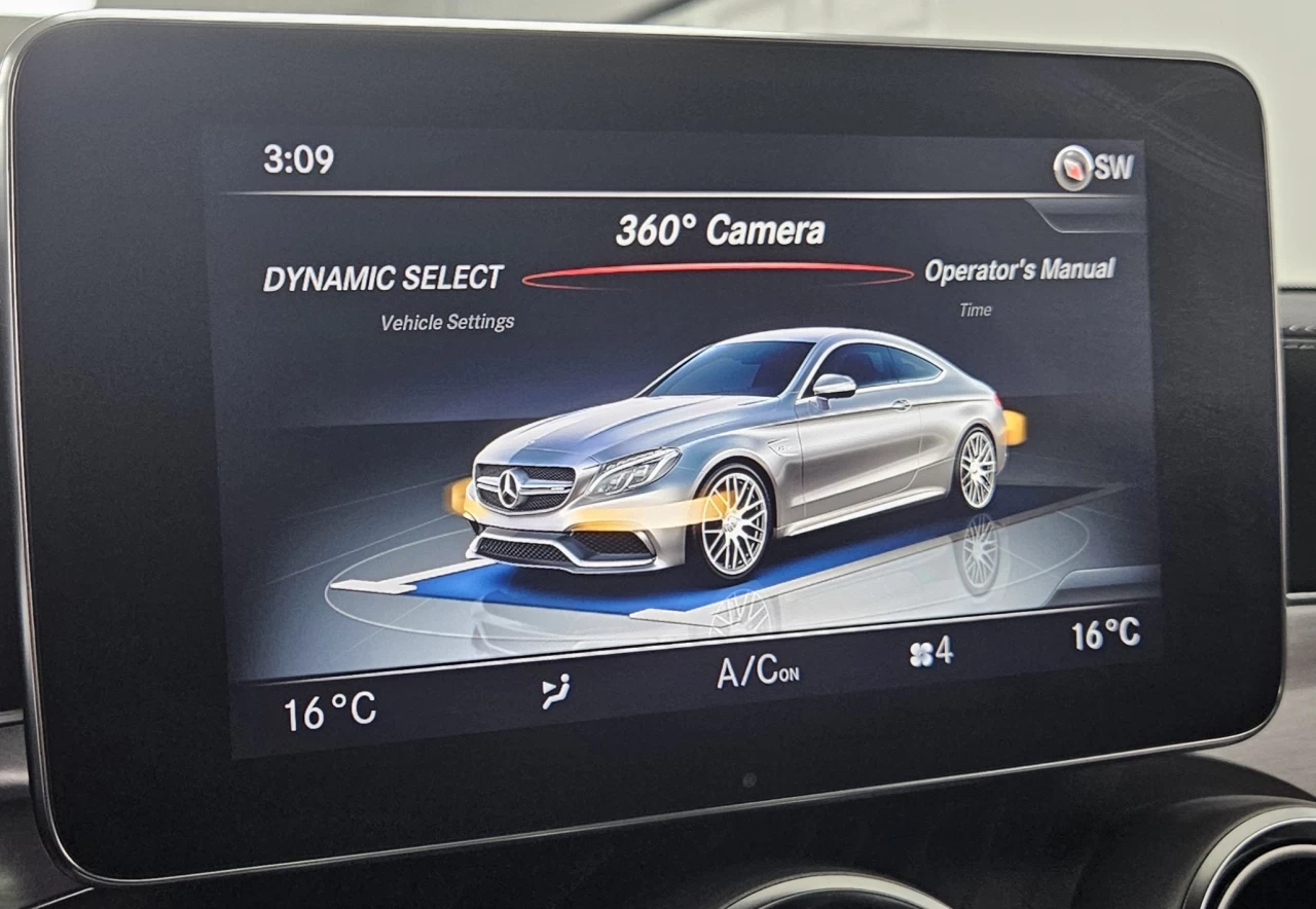 2018 Mercedes-Benz C-Class AMG C 63 S Coupe Designo Selenite Grey Image principale