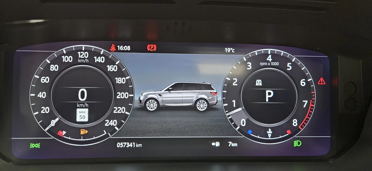2022 Land Rover Range Rover Sport SPORT HST AUTO B INTERIOR HEADS UP DISPLAY Image principale