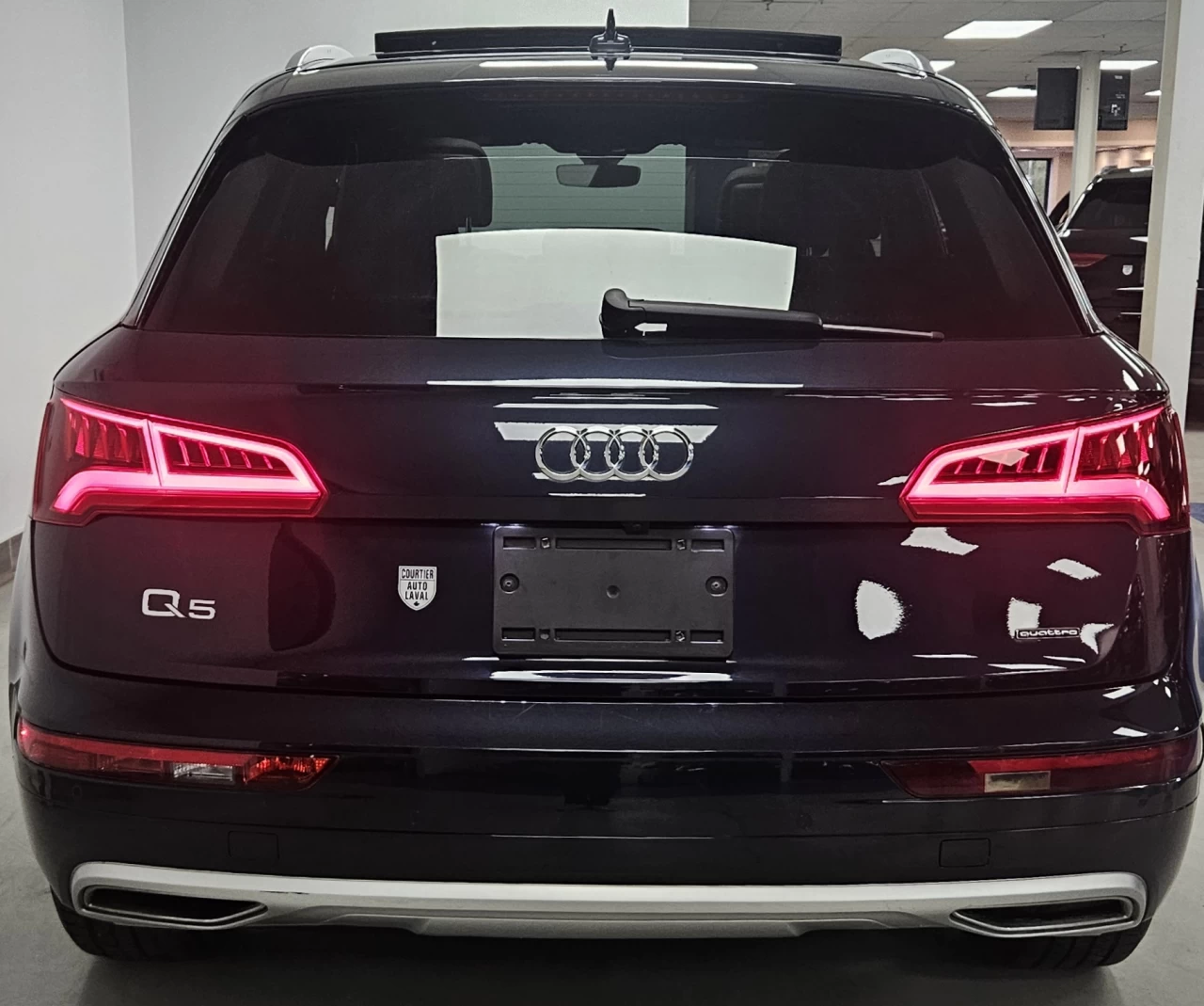 2019 Audi Q5 45 TFSI quattro TECHNIK HUD S-LINE PREMIUM SEATS Image principale